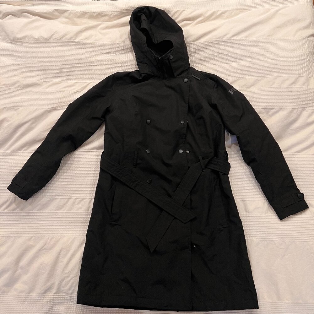 Helly Hansen Insulated Welsey II Trench Coat (Women's Large), Black